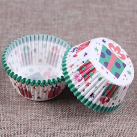 100PCS Paper Cupcake Cups