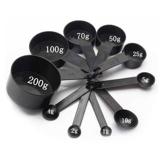 10 Pcs Measuring Cups & Spoons