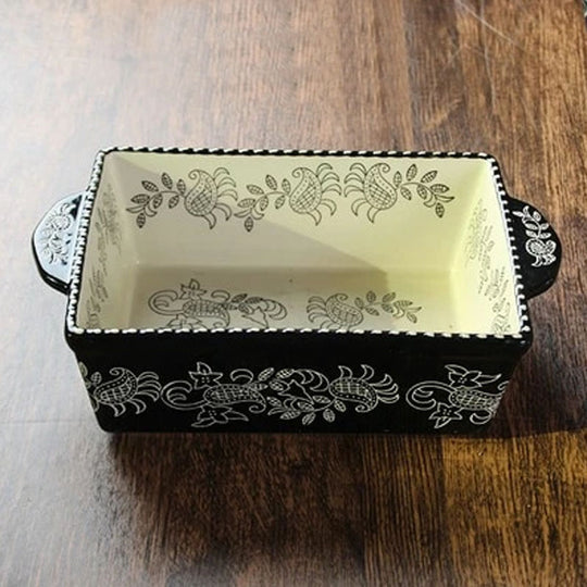 European Style Ceramic Baking Tray