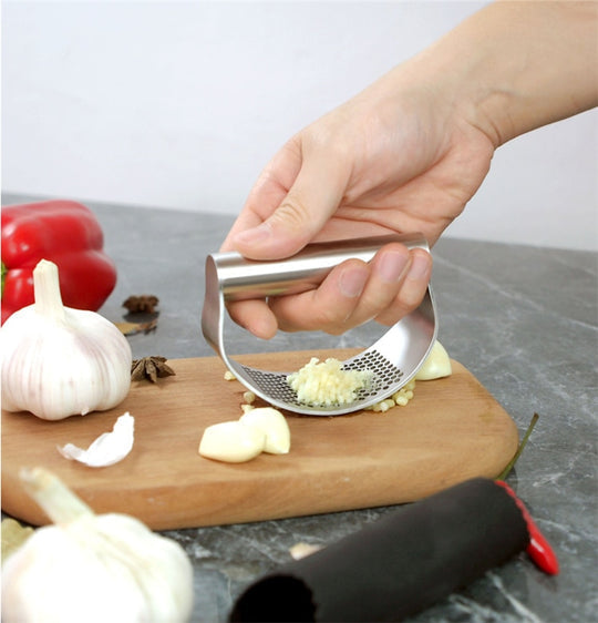 Stainless Steel Garlic Press Rocker