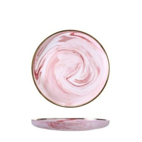 Marble Pink Dinnerware