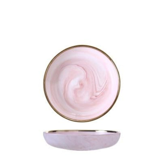 Marble Pink Dinnerware