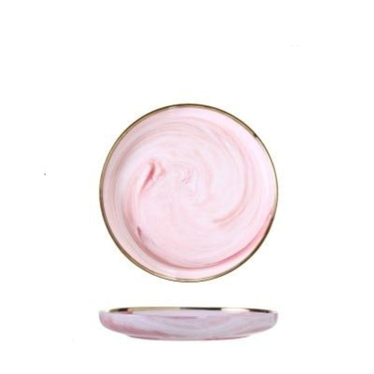 Marble Pink Dinnerware