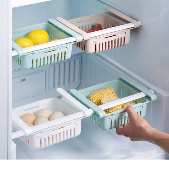 Kitchen Fridge Storage Rack