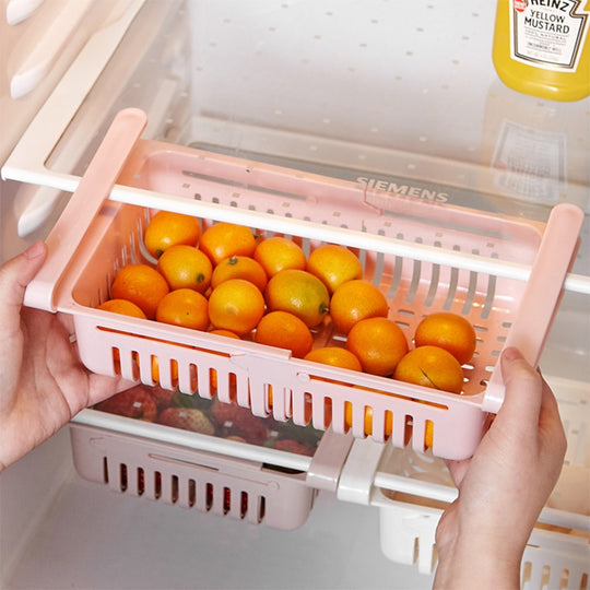 Kitchen Fridge Storage Rack