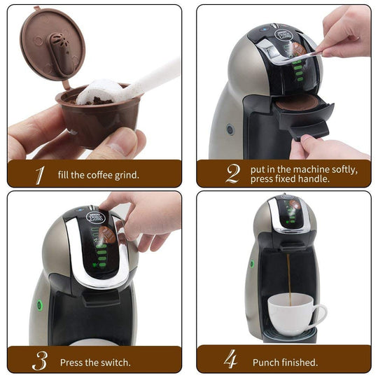 Refillable Reusable Coffee Capsules