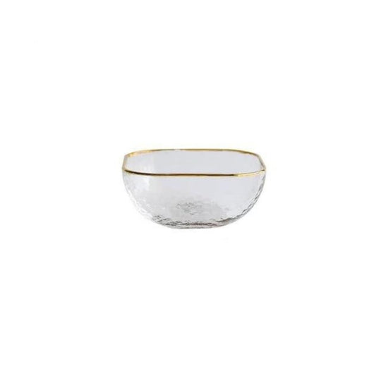 Gold Glass Bowl