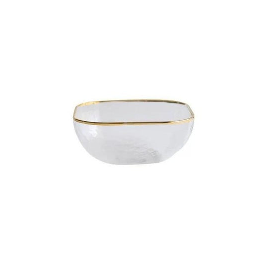 Gold Glass Bowl