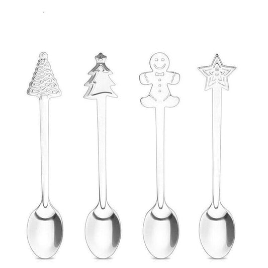 Christmas Coffee Spoons