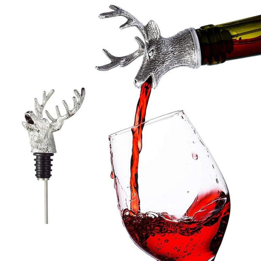 Deer Wine Pouring Spout